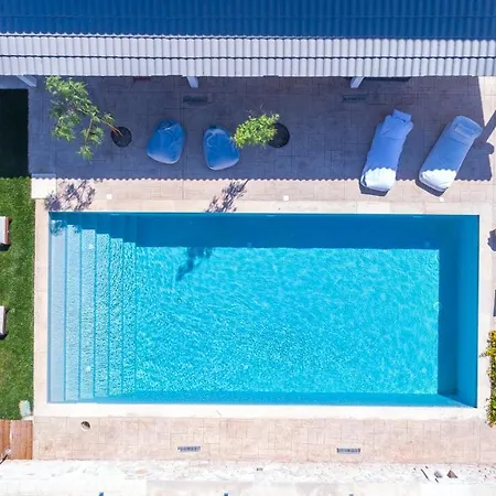Zante Soleil - High-End Stone Villa With Swimming Pool Lagopodhon Exterior photo