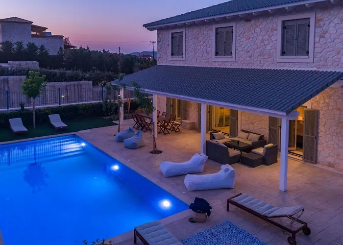 Zante Soleil - High-End Stone Villa With Swimming Pool